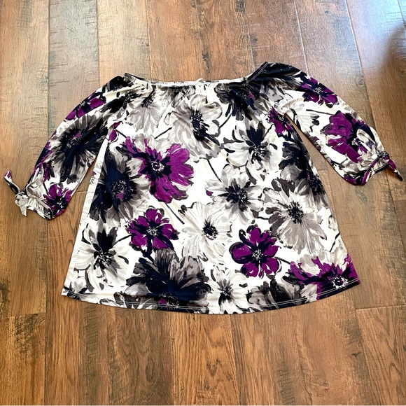 PINKBLUSH plus size maternity top, size approx 2X or 3X - Picture 2 of 9